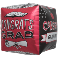 Grad Doodles Cube Balloon
