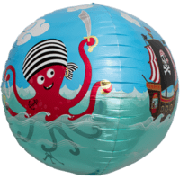 Ahoy Pirate Sphere Balloon