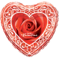 Red Rose Valentine Balloon