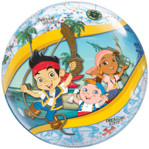 Never Land Pirates Bubble Balloon Small Image
