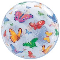 Fluttering Butterflies Bubble Balloon