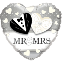 Mr & Mrs Foil Balloon Balloon