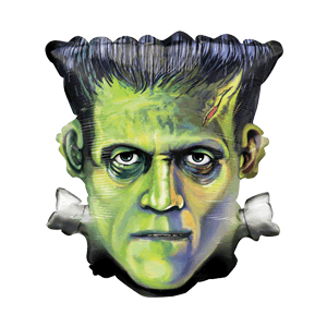Creepy Frankenstein Balloon Small Image