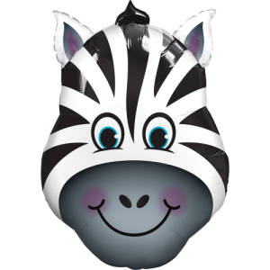 Giant Zebra Balloon Small Image