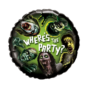 Where's the Party Zombie? Balloon Small Image