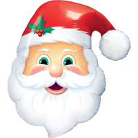 Jolly St. Nick Balloon
