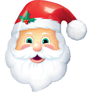 Jolly St. Nick Balloon Small Image