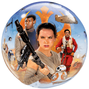 Star Wars The Force Awakens Bubble Balloon Small Image
