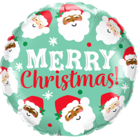 Ho Ho Christmas Santas Balloon