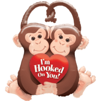 Monkey Fun Love Balloon