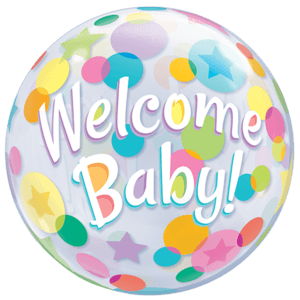 New Baby Bubble Balloon Small Image