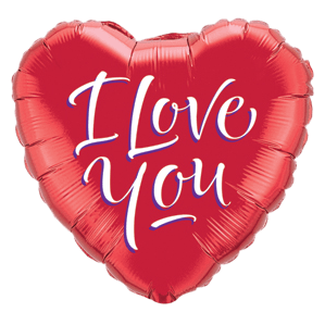 Giant I Love You Heart Balloon Small Image
