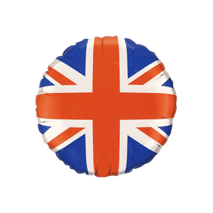 Union Jack Flag Balloon Small Image