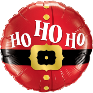 Ho Ho Ho Santa's Belt  Balloon Small Image