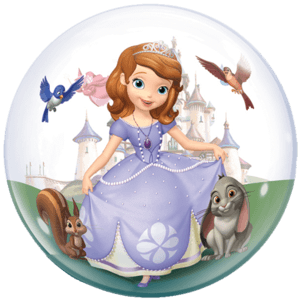 Sofia the First Disney Princess Balloon Small Image