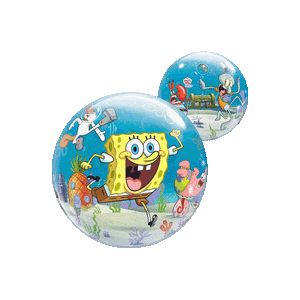 Spongebob Characters Bubble Balloon Small Image