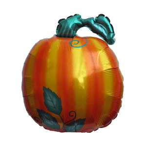Autumn Pumpkin Balloon Small Image