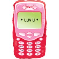 Text Love Balloon
